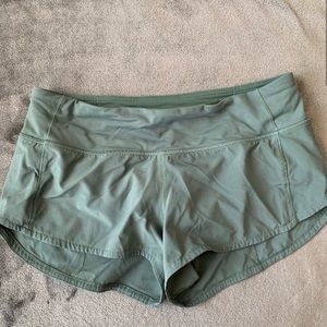 Lululemon speed shorts